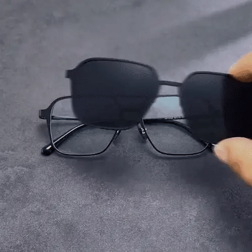 4 in 1 Magnetic Polarized Sunglasses